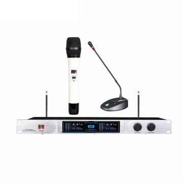 Microphone karaoké sans fil Vhf personnalisé